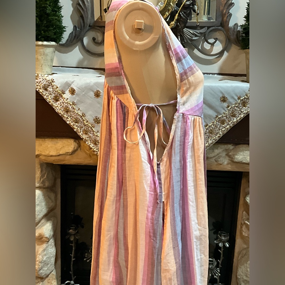 Free People Nora Stripped Jumpsuit - Picture 12 of 15